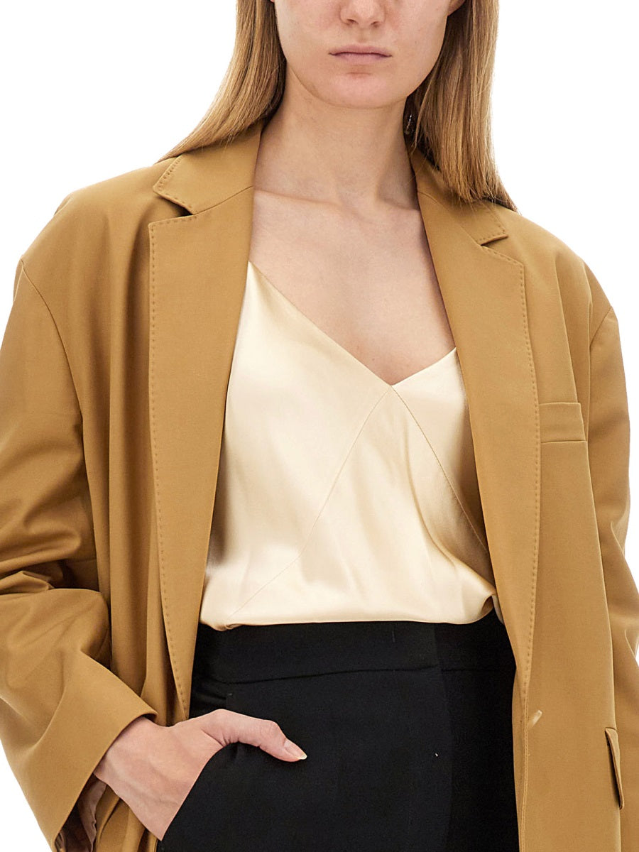 Regular Fit Cotton-Elastane Monica Jacket