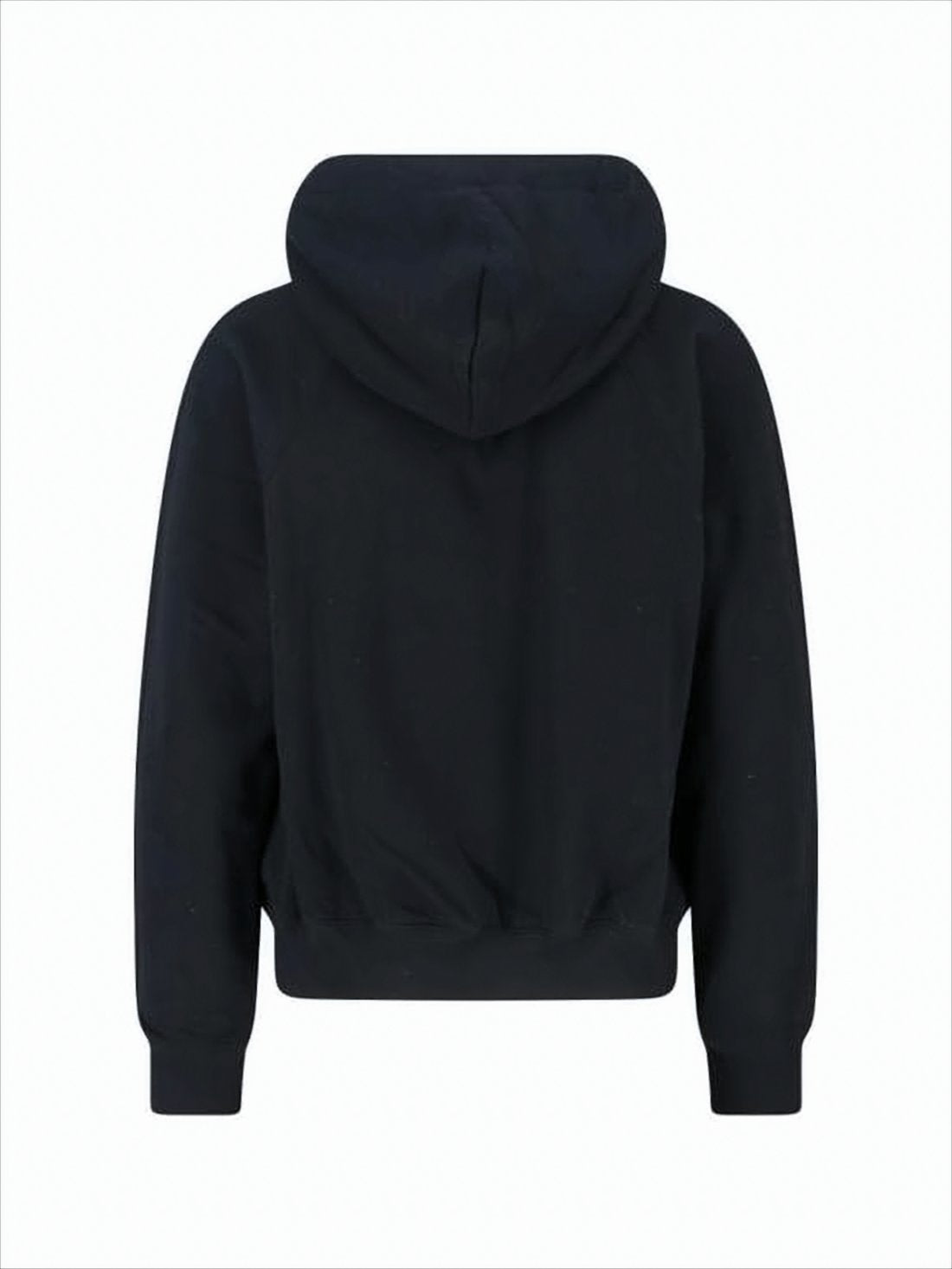 Cropped Hoodie with Relaxed Fit