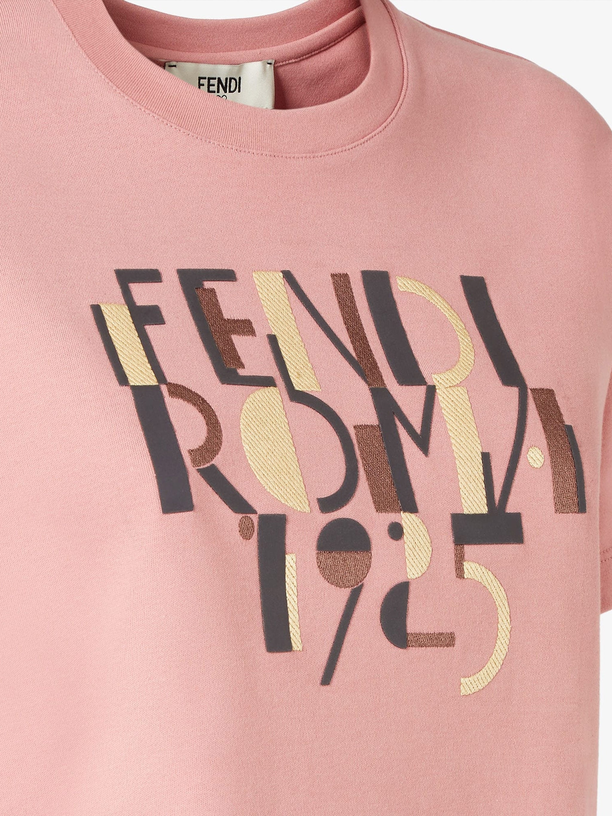 Pink Boxy-fit Bold Graphic Printed T-Shirt