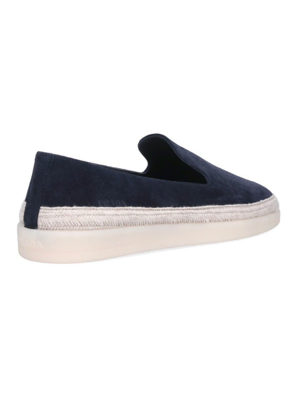 Suede Espadrilles – Navy