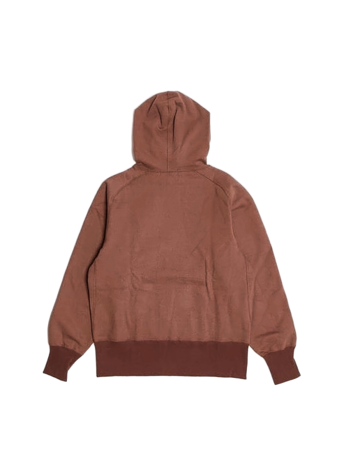 Relaxed Fit Brown Cotton Hoodie With Kangaroo Pocket
