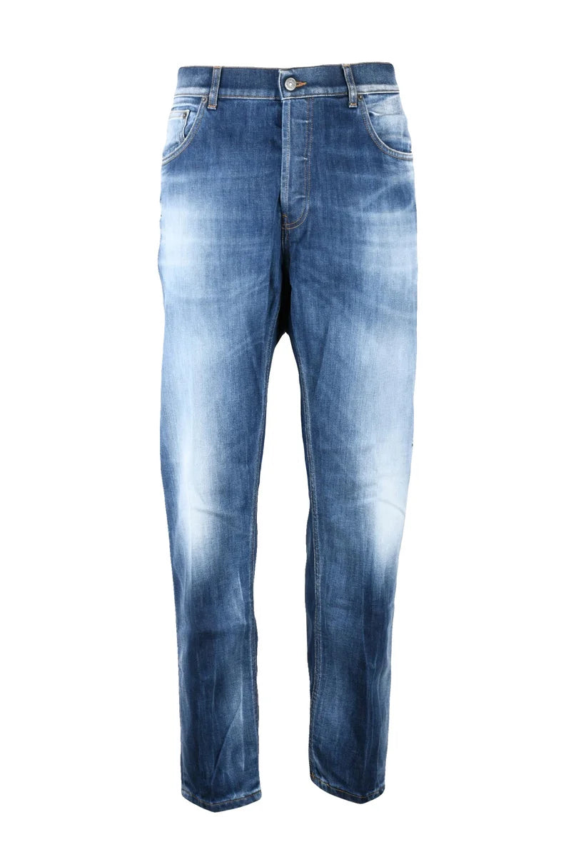 Dian Carrot Slim Fit Jeans - Blue