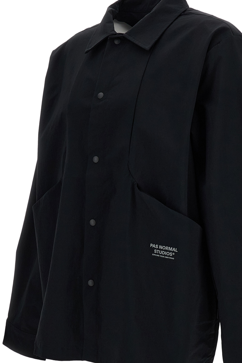 Off-Race Tech Black Overshirt