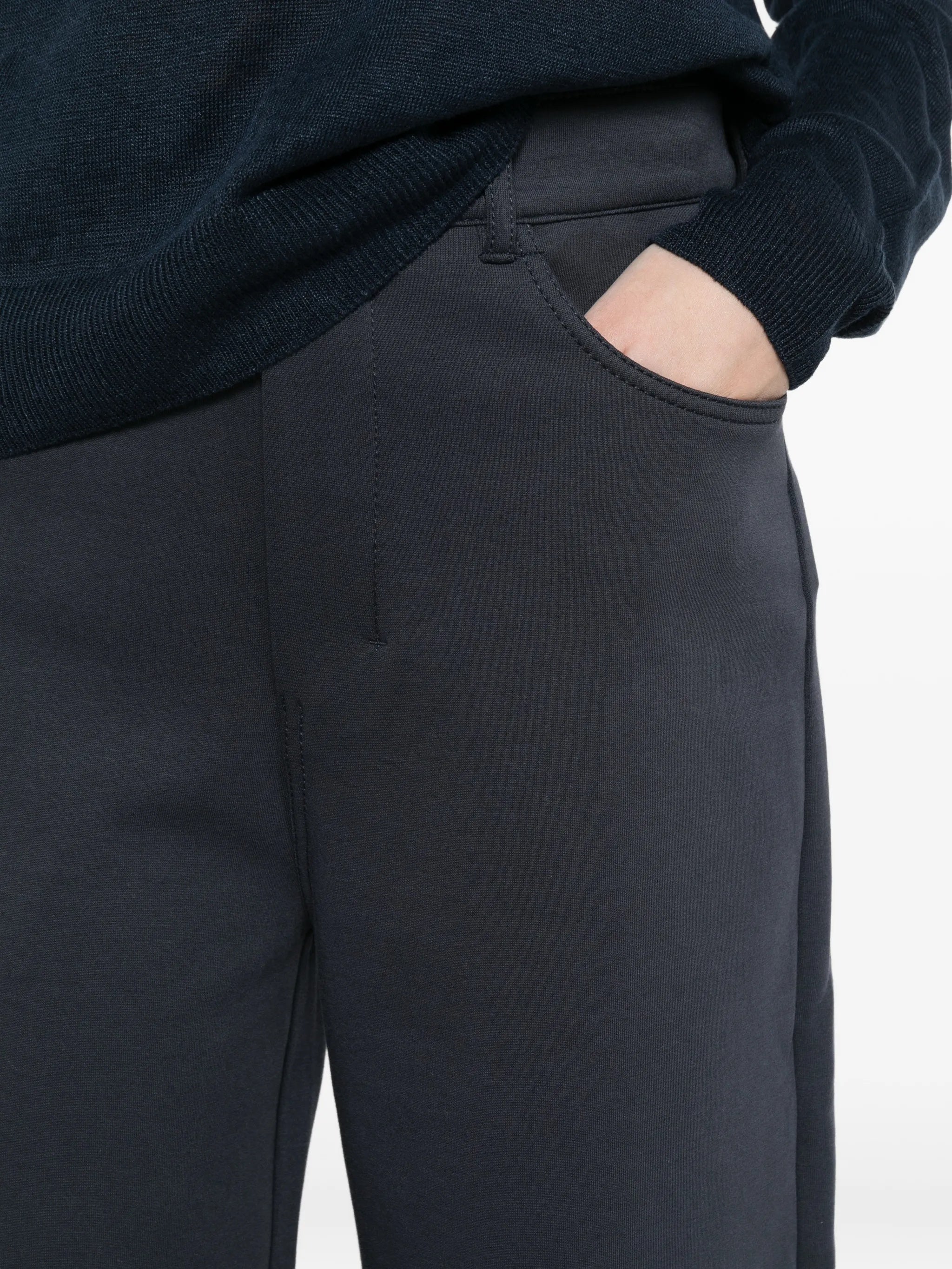 Black Smmbrioso Wide-Leg High-Waist Pants