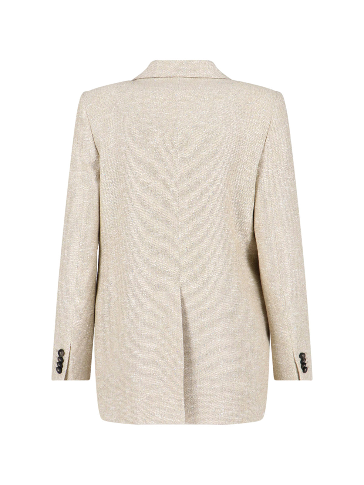 J Bertha Single-Breasted Blazer – Cream