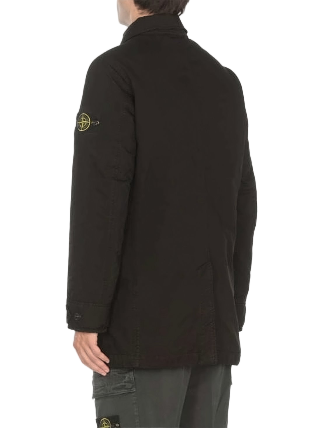 Structured Button-Up Casual Jacket