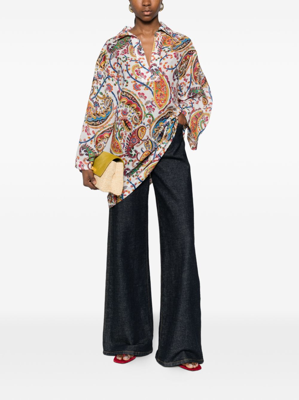Paisley Print Shirt