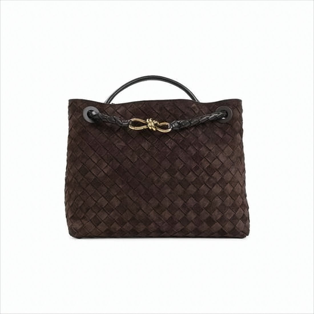 Woven Leather Shoulder Bag