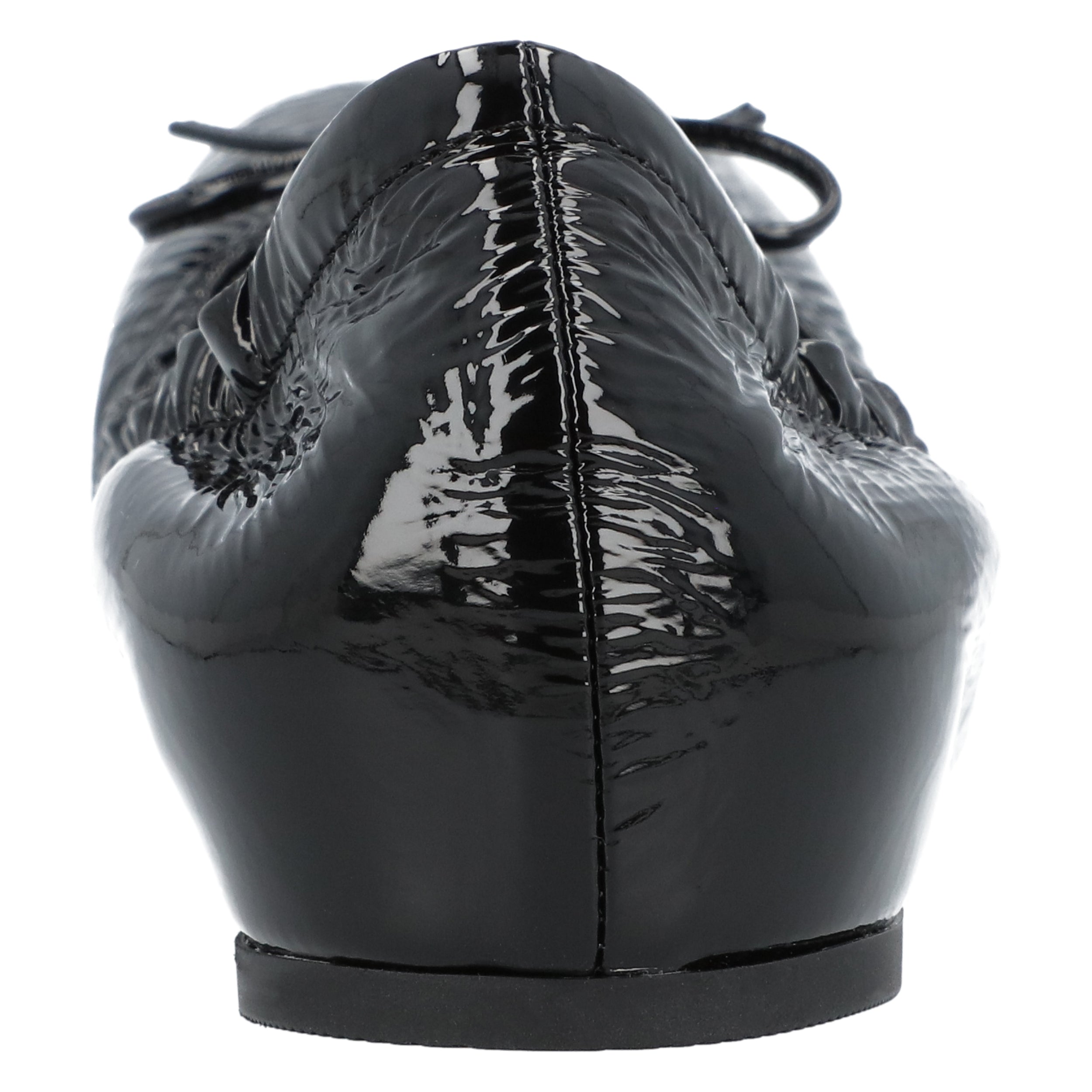 Vlogo Signature Ruched Slip-On Ballerina
