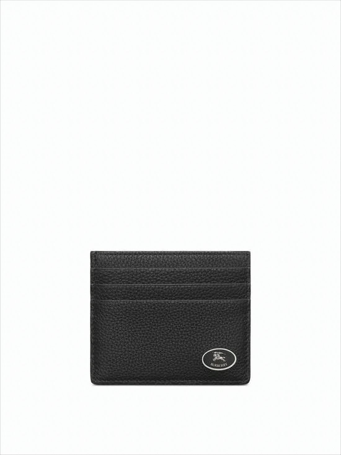 Textured Calf Leather Card Wallet