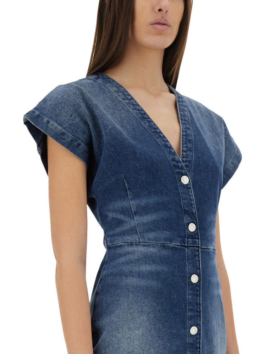 Slim Fit Denim Dress