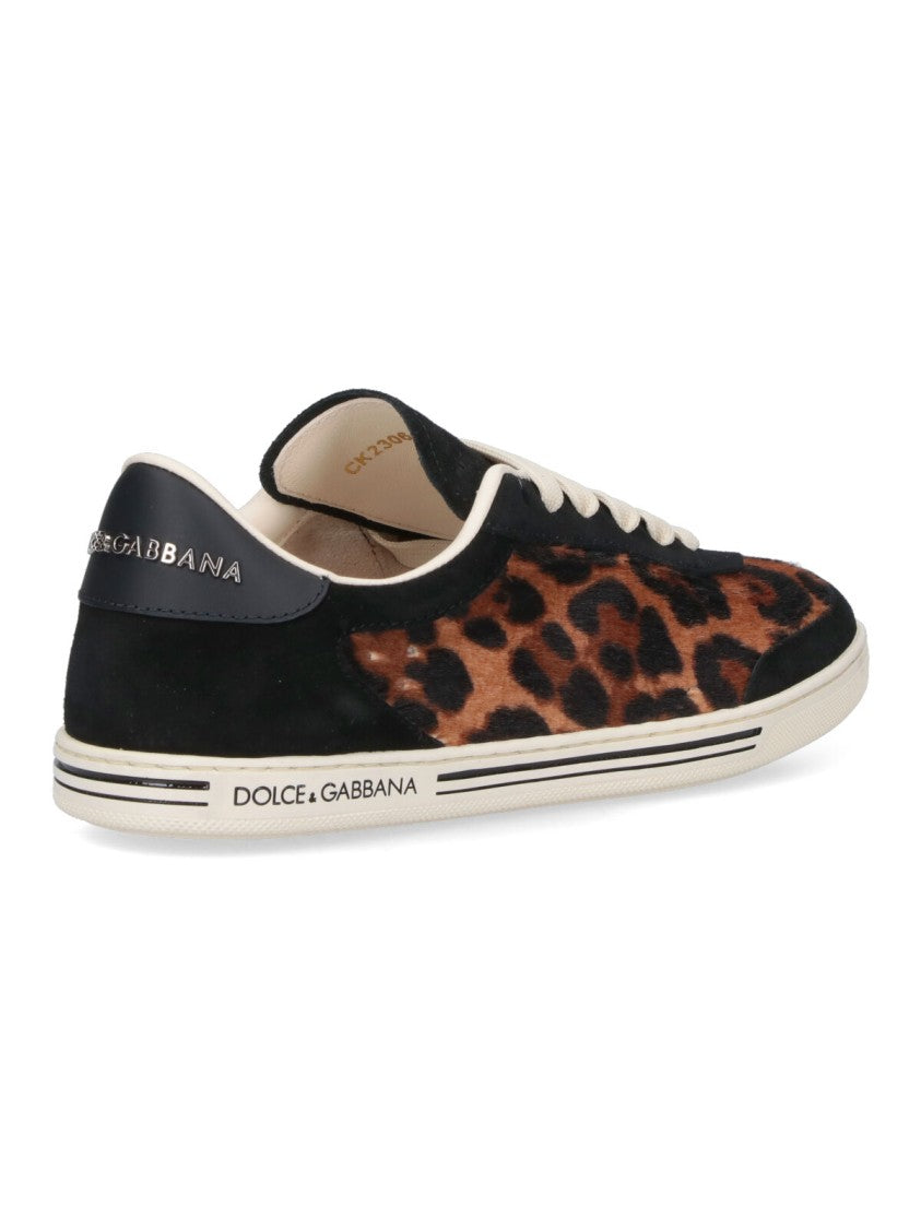 "Saint Tropez" Sneakers – Brown Leopard Print