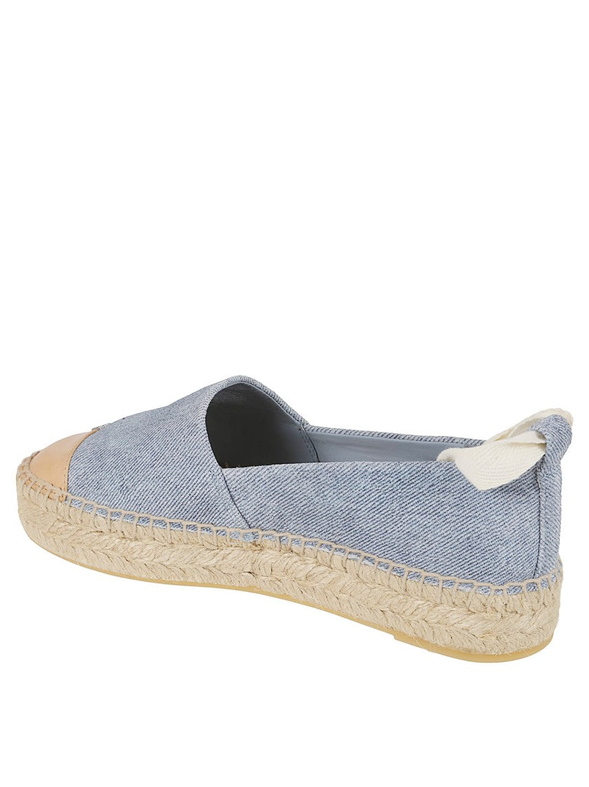 Ankle-Strap Flat Shoes With Jute Sole