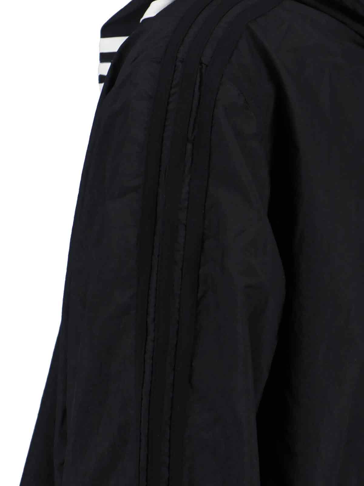 "Nylon Wired 3" Sports Jacket In Black Fabric