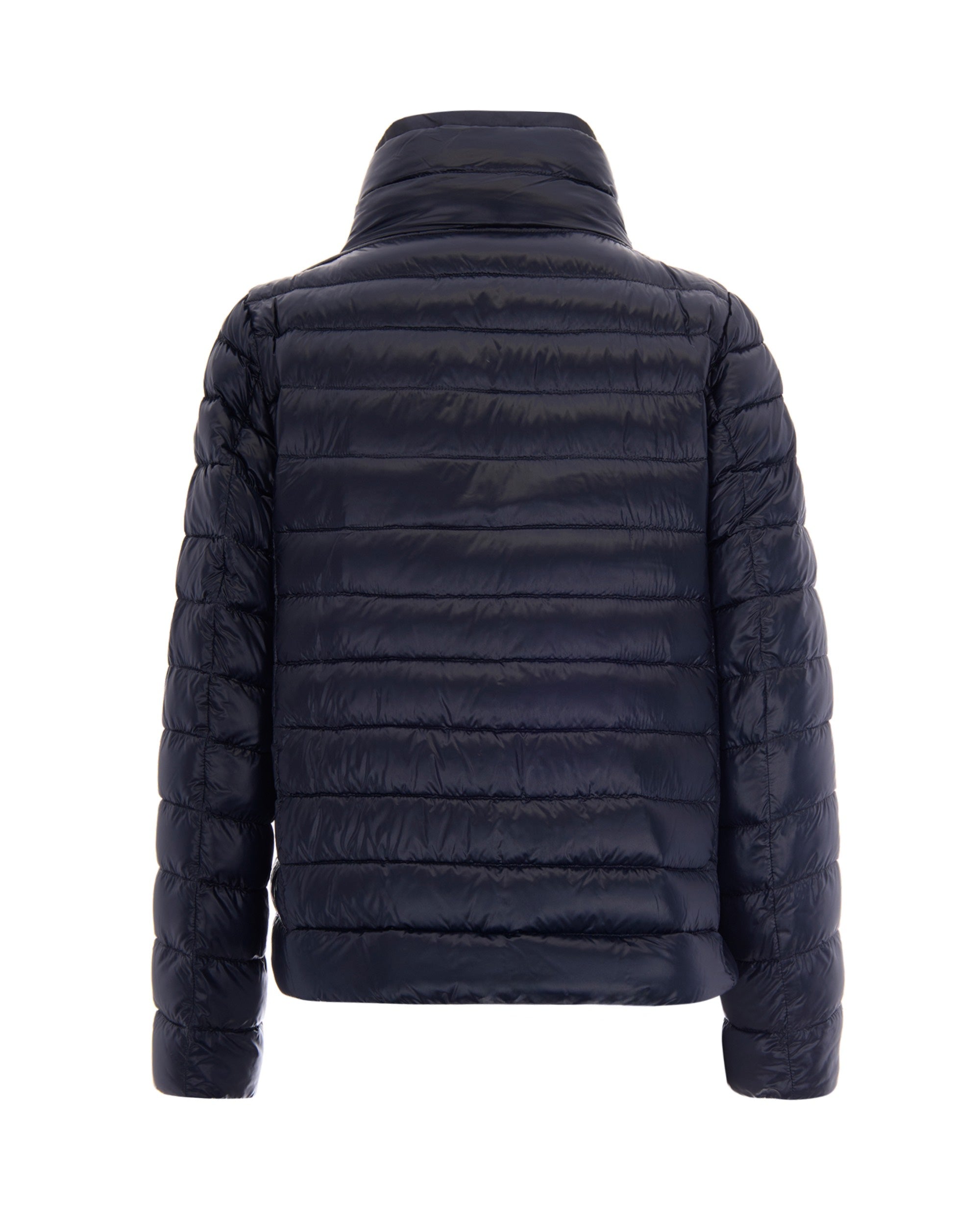 Reversible Down Jacket In Dark Blue