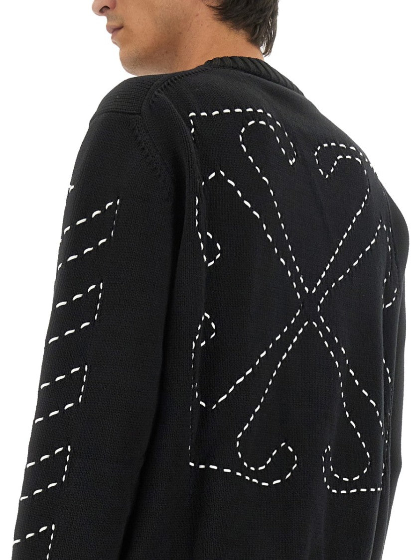 Regular Fit Jersey With Distinctive Logo And Textured Detailing