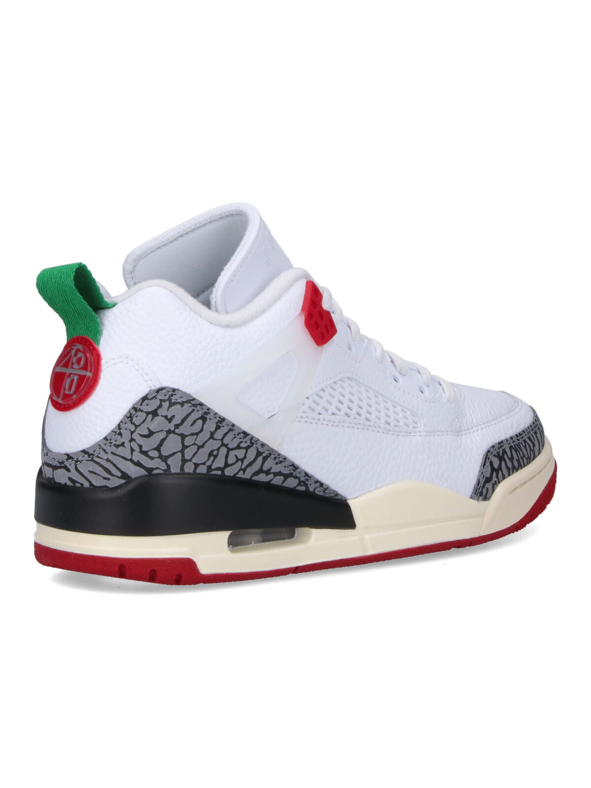 "Jordan Spizike Low" Sneakers, In White Leather