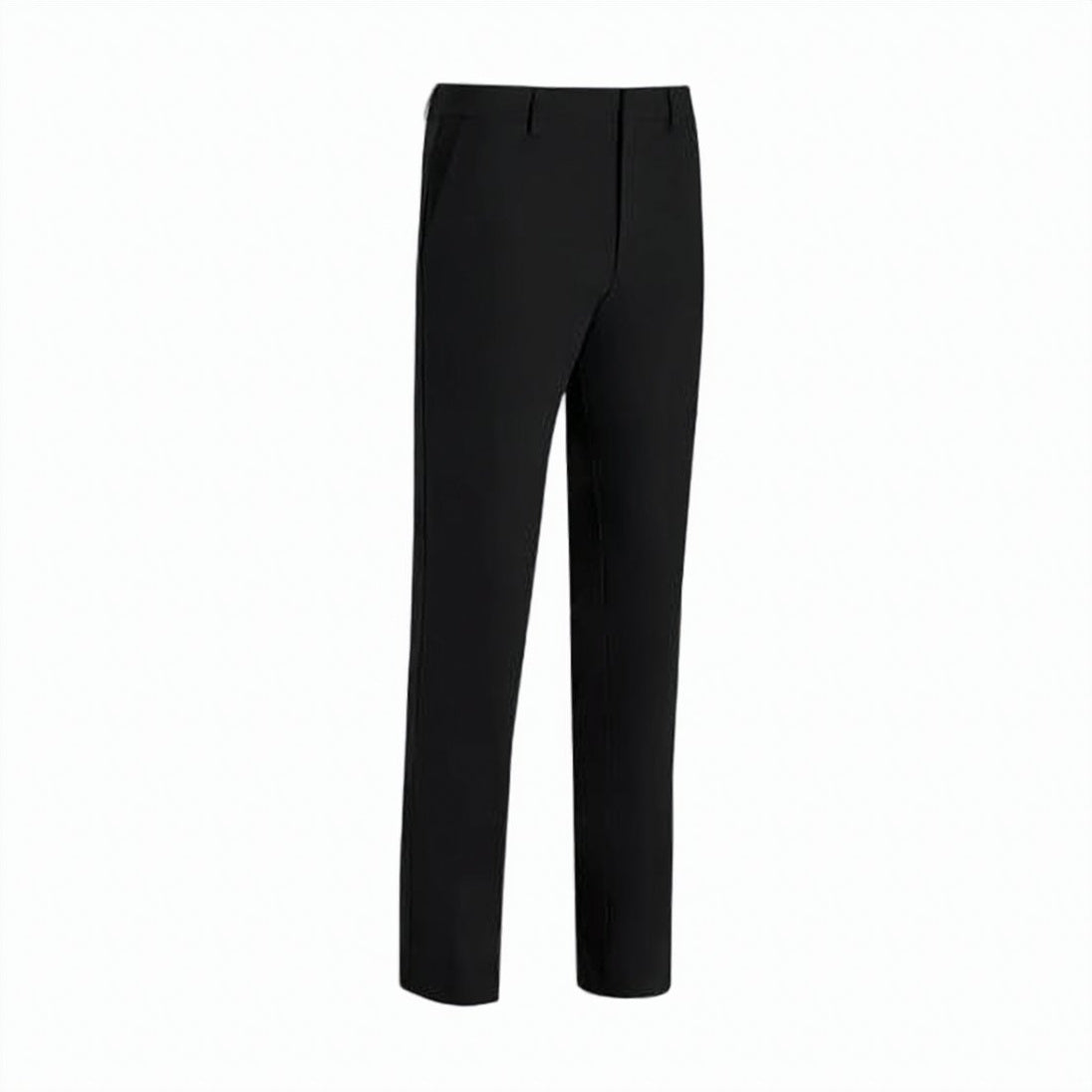 Burgundy Straight Pants With Tailored Silhouette And Discreet Details