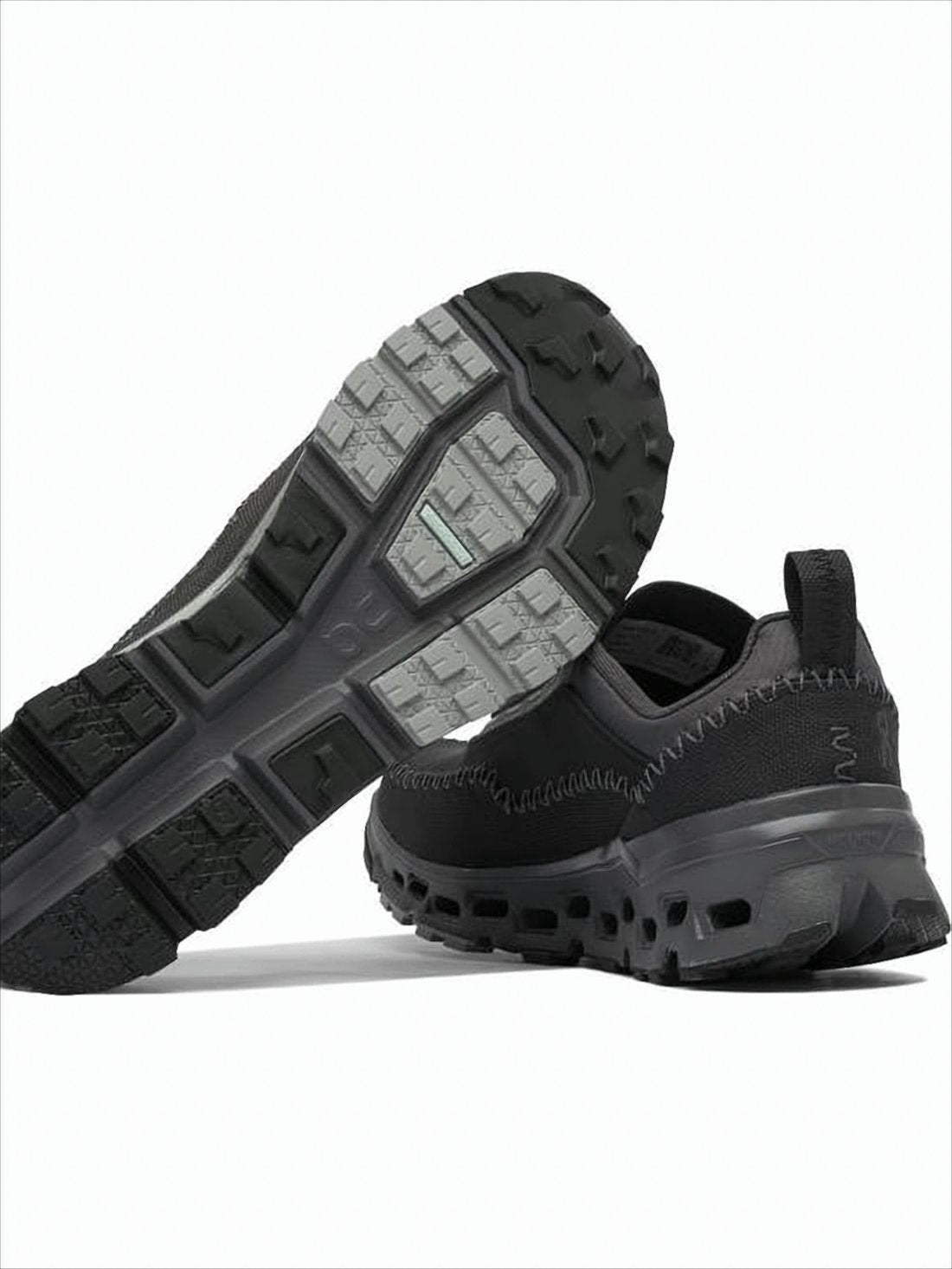 Sleek Low-Profile Sneakers with Unique Cutout Sole