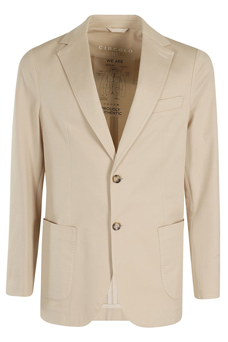 Single Breasted Premium Piquet Jacket