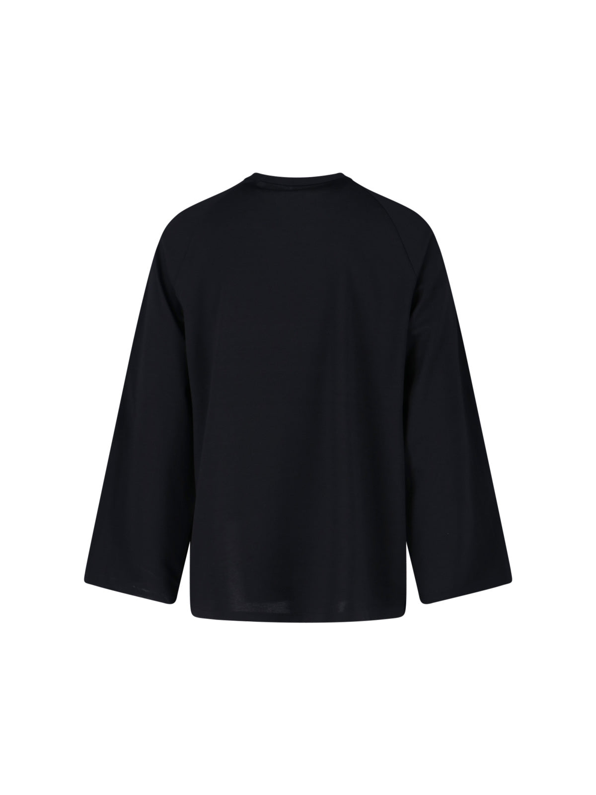 Logo T-Shirt, In Black Fabric, Crew Neck