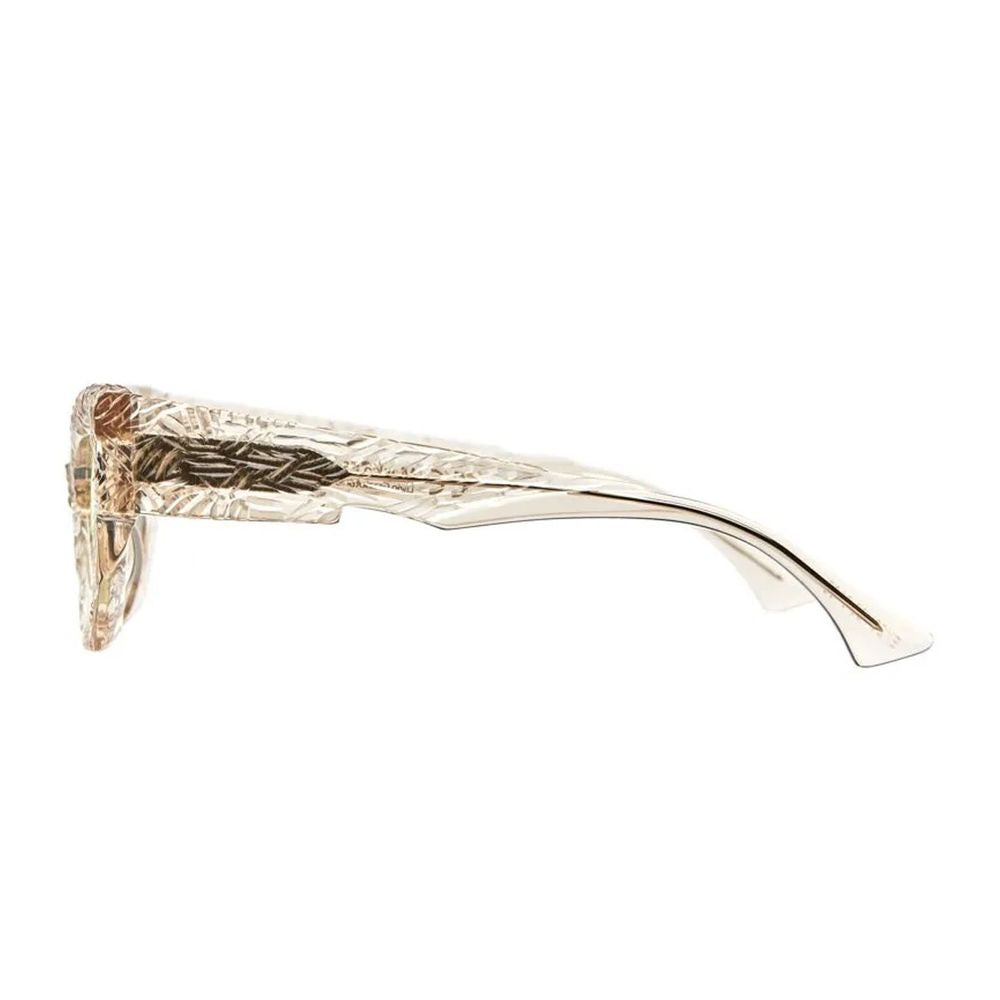 Mask F5 Oroshi Sculptural Cat-Eye Sunglasses In Transparent Acetate