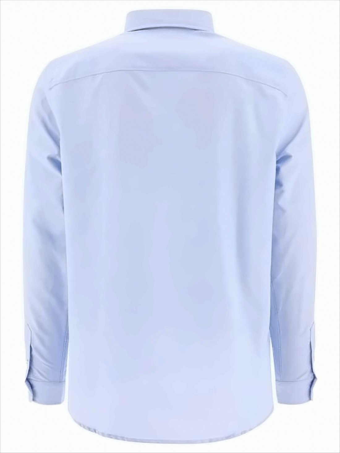 Classic Long-Sleeve Button-Up Shirt with Design