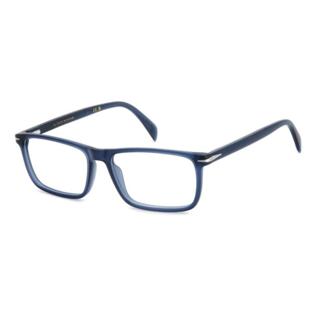 Db 1019 Rectangular Eyeglasses in Deep Blue