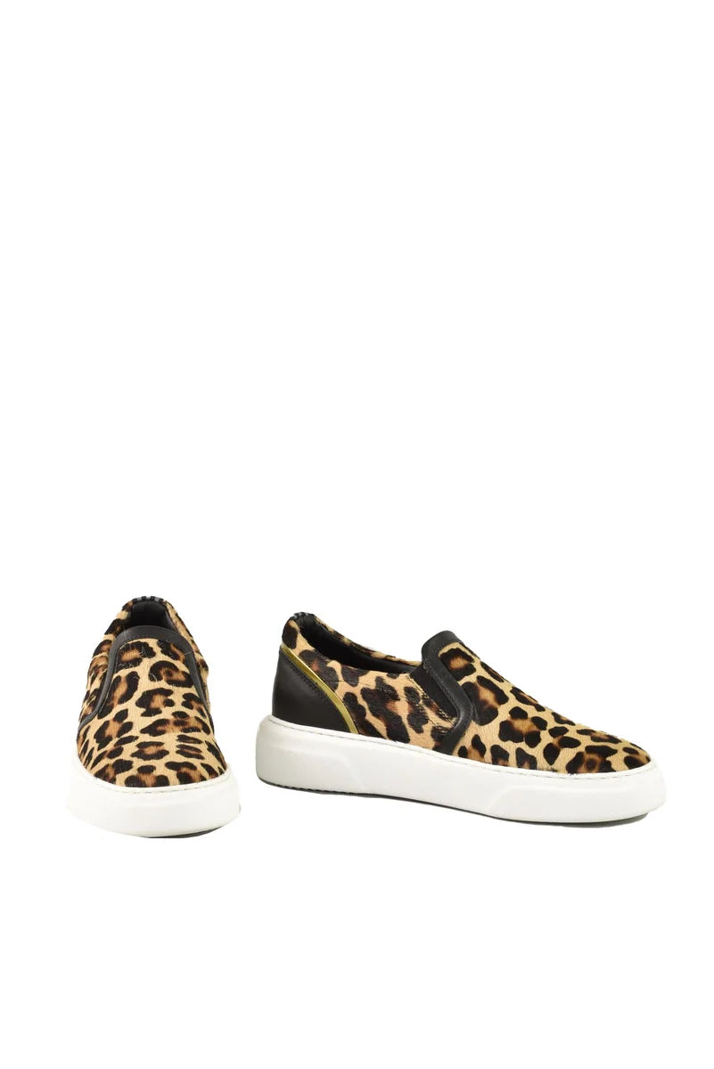 Women's Slip On - Leopard Print