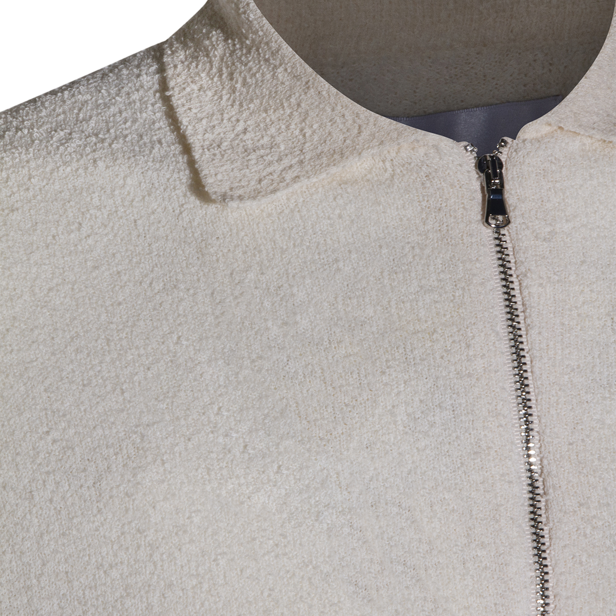 Long-Sleeve Top And Zipper Detail