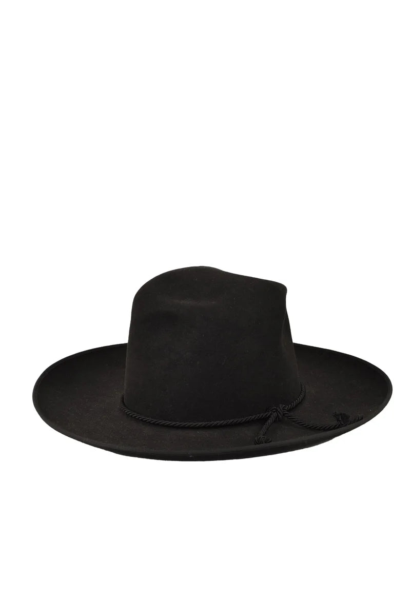 Rabbit Fur Hat - Black