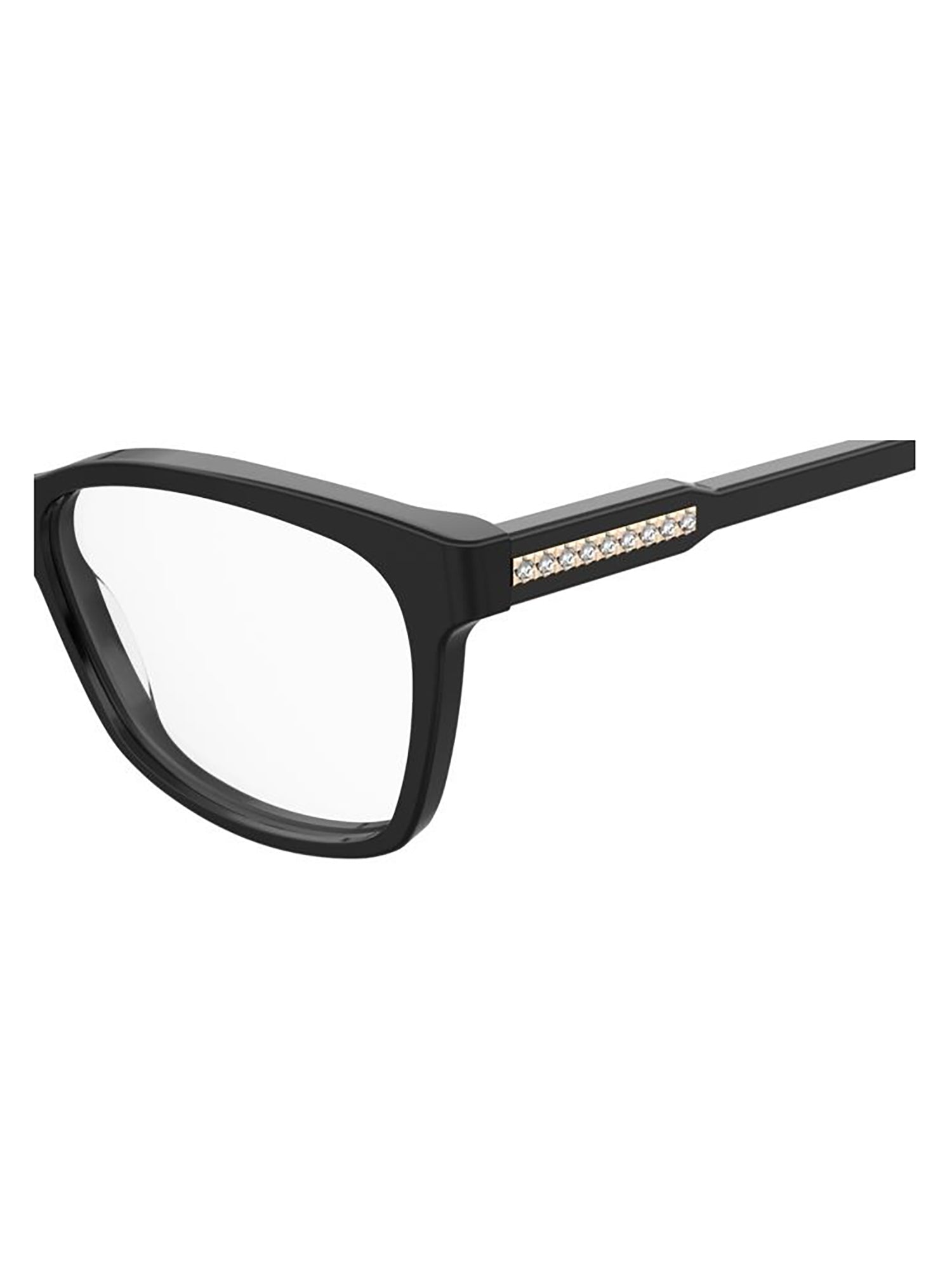 Stylish Black Acetate Optical Frames with Rectangular Shape