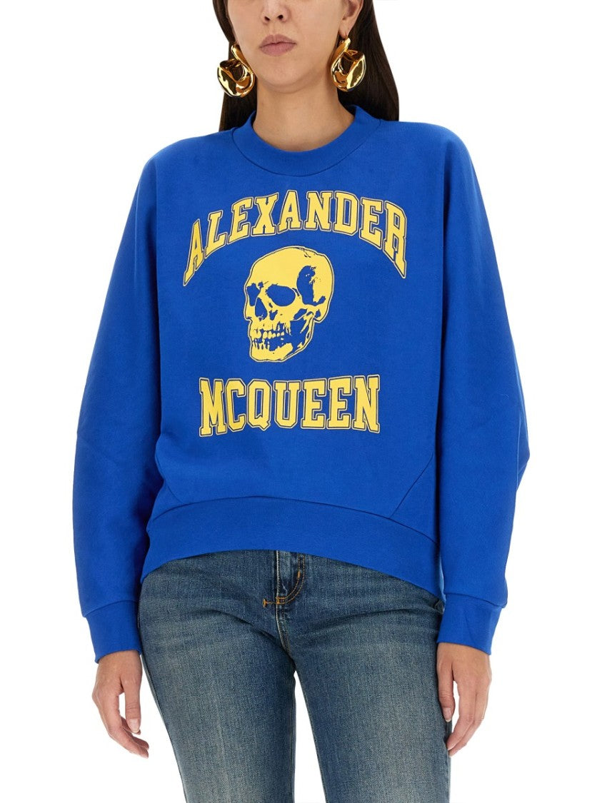 Varsiity Skull Sweatshirt