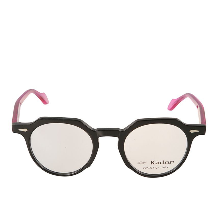 Amadeus Round Lens Eyeglasses with Geometric Frame