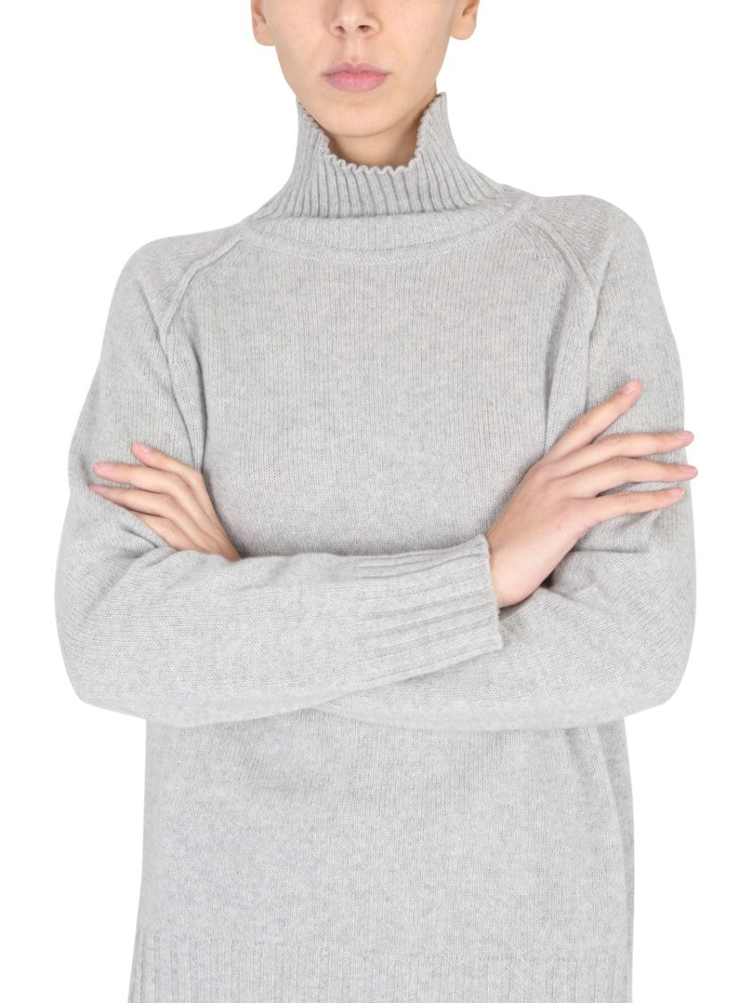 High Neck Long-Sleeved Turtleneck Shirt