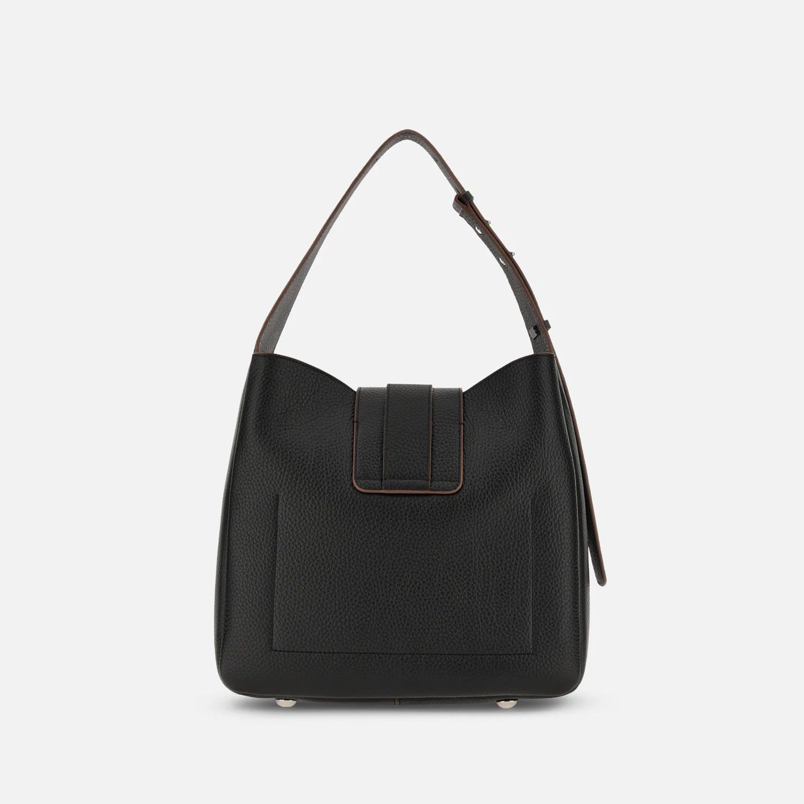 Black H01X Hobo Verticale Hobo Bag