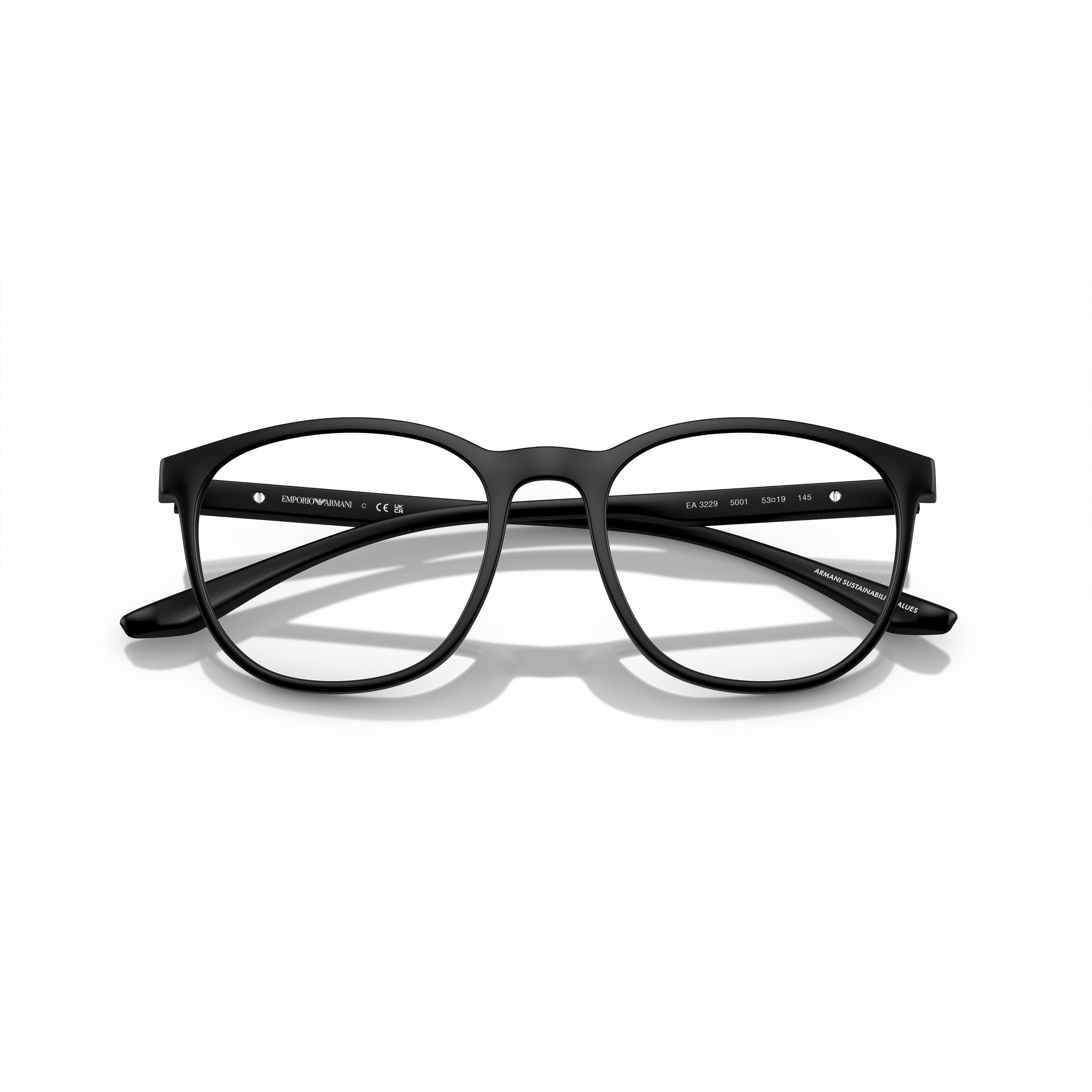 0ea3229 Matte Black Rectangular Frame Eyeglasses