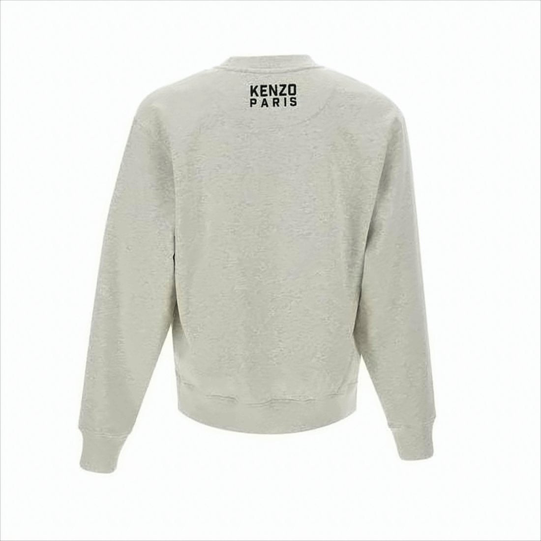 Relaxed Fit Long-Sleeve Sweatshirt with Bold Tiger Graphic
