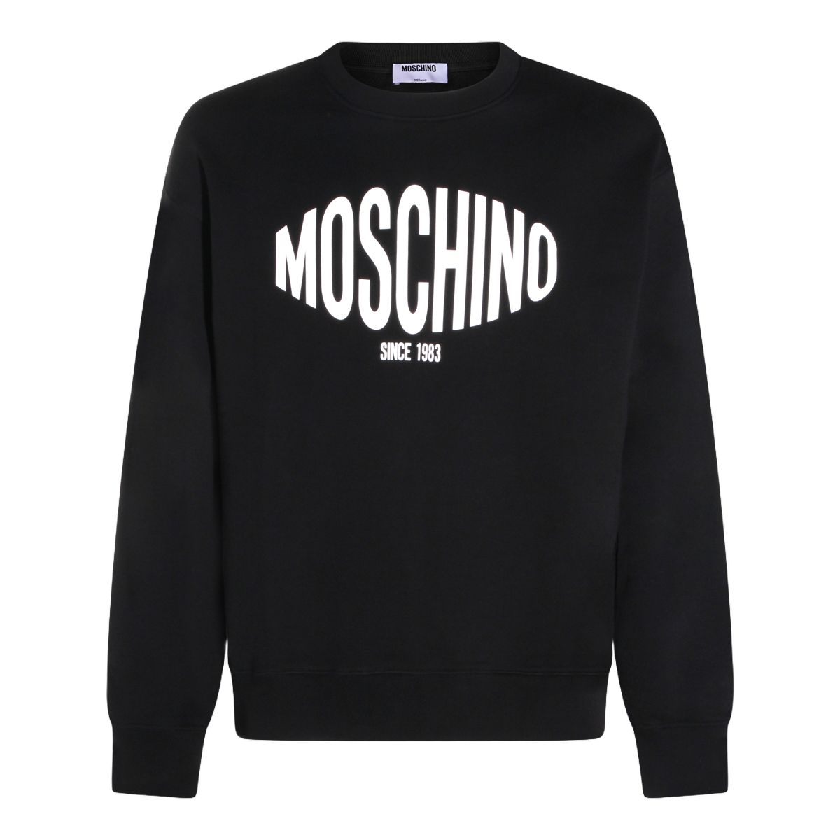 Crewneck Sweatshirt With Graphic 'Moschino Since 1983' Print