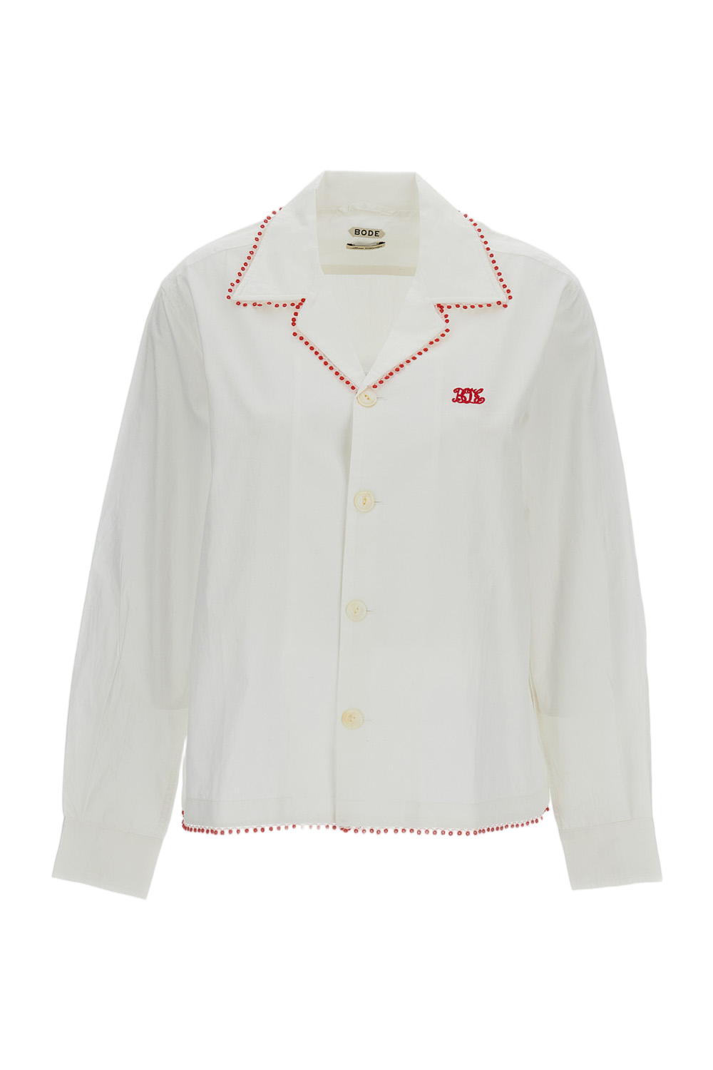 White Redbud Long Sleeve Shirt