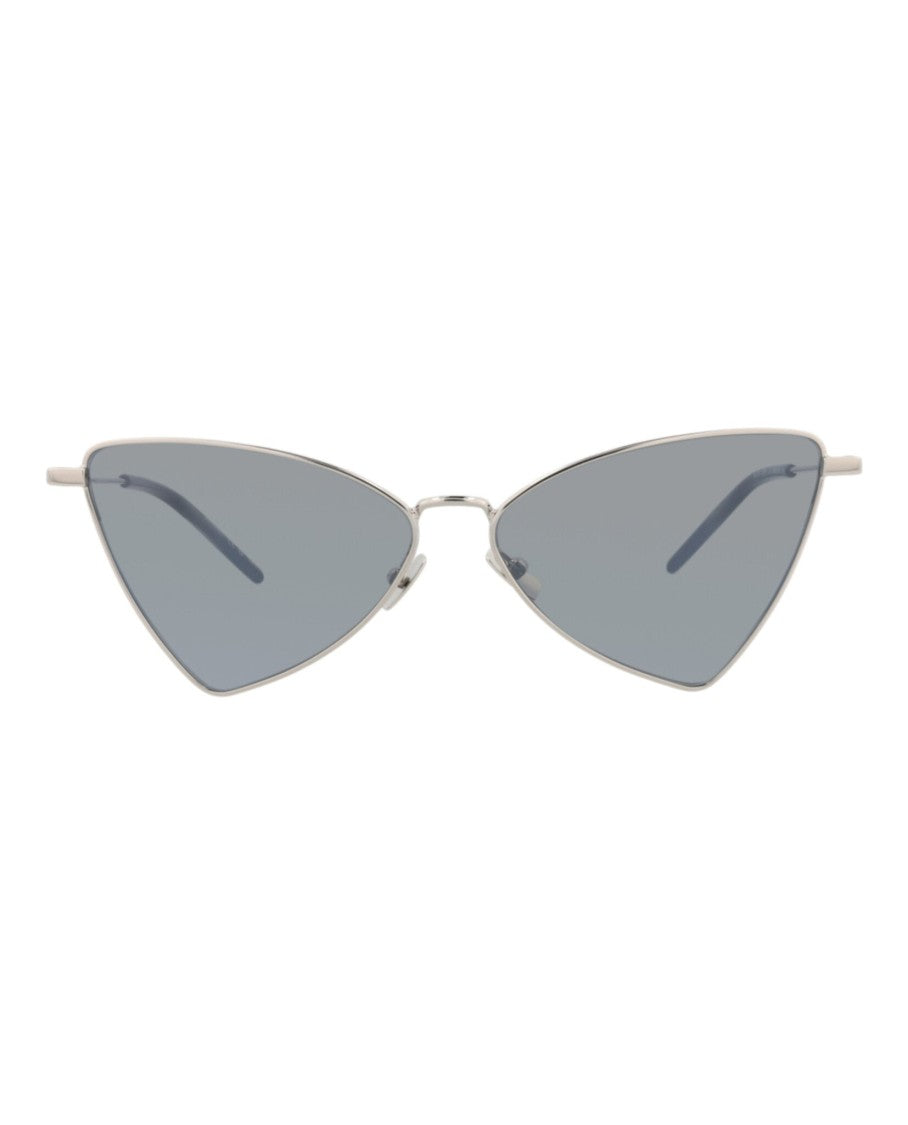 Cat Eye-Frame Metal Sunglasses