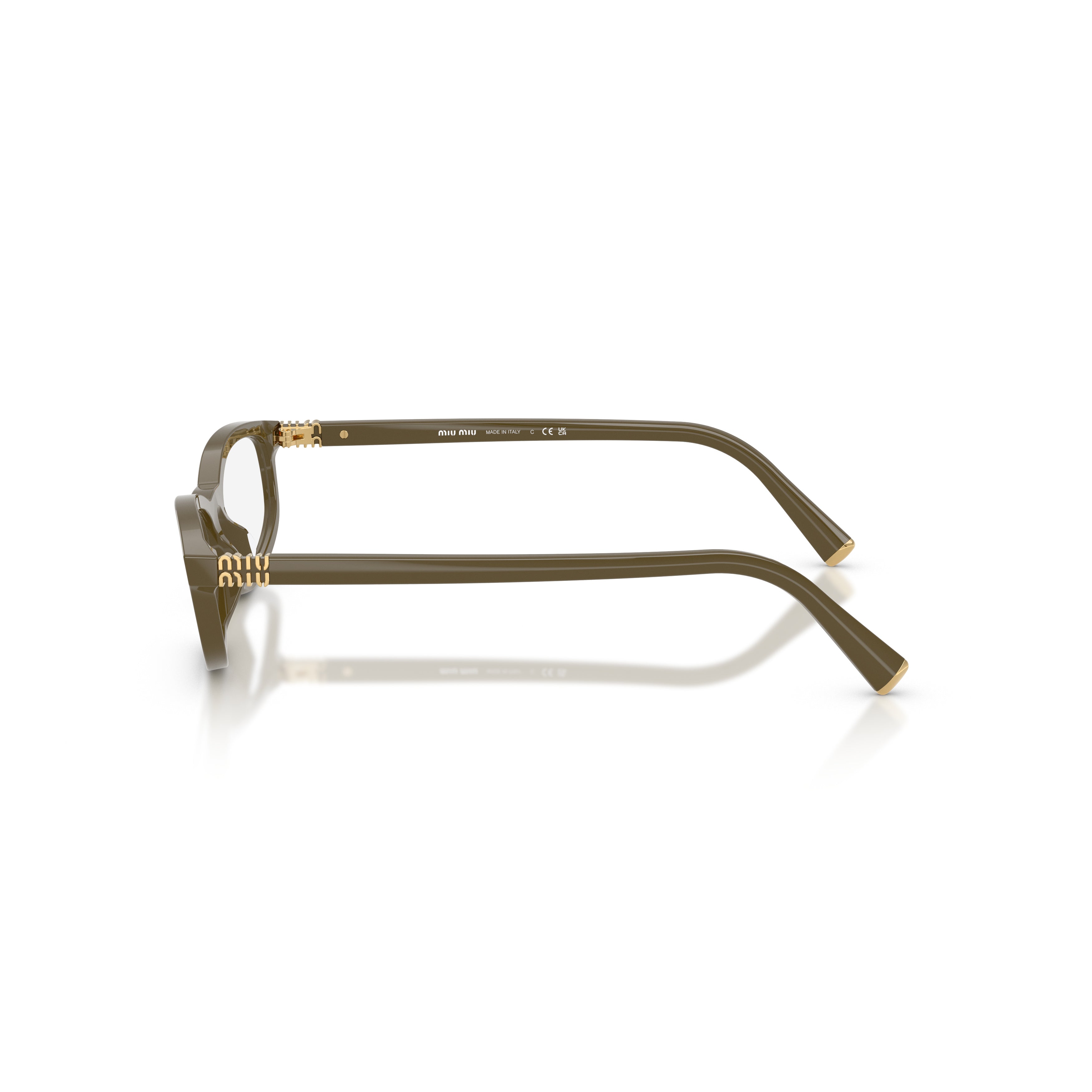 0mu 01zv Rectangular Acetate Eyeglasses