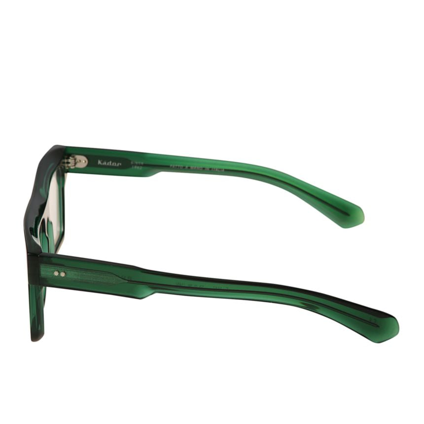 Premium 7 Translucent Deep Green Rectangular Eyeglasses