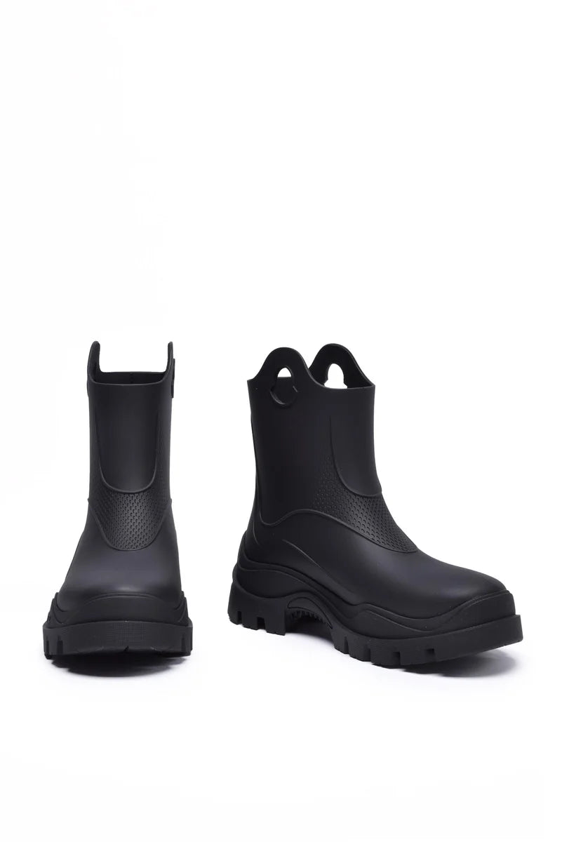 Galosh Ankle Boot - Black
