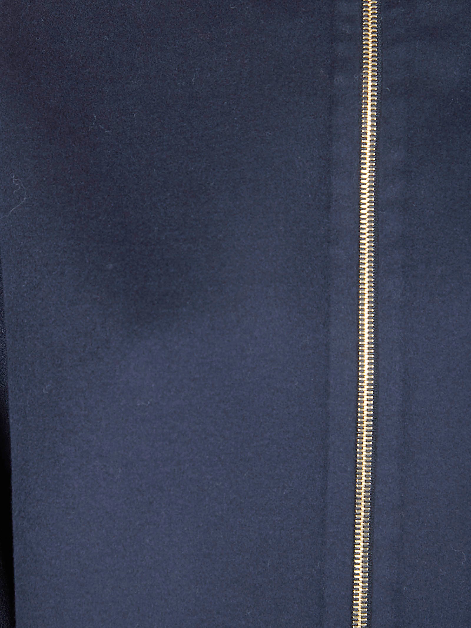 Cropped Boxy Long-Sleeves with High Collar