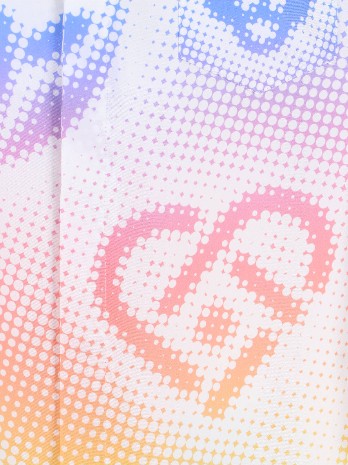 "Halftone Logo" Shirt Multicolor
