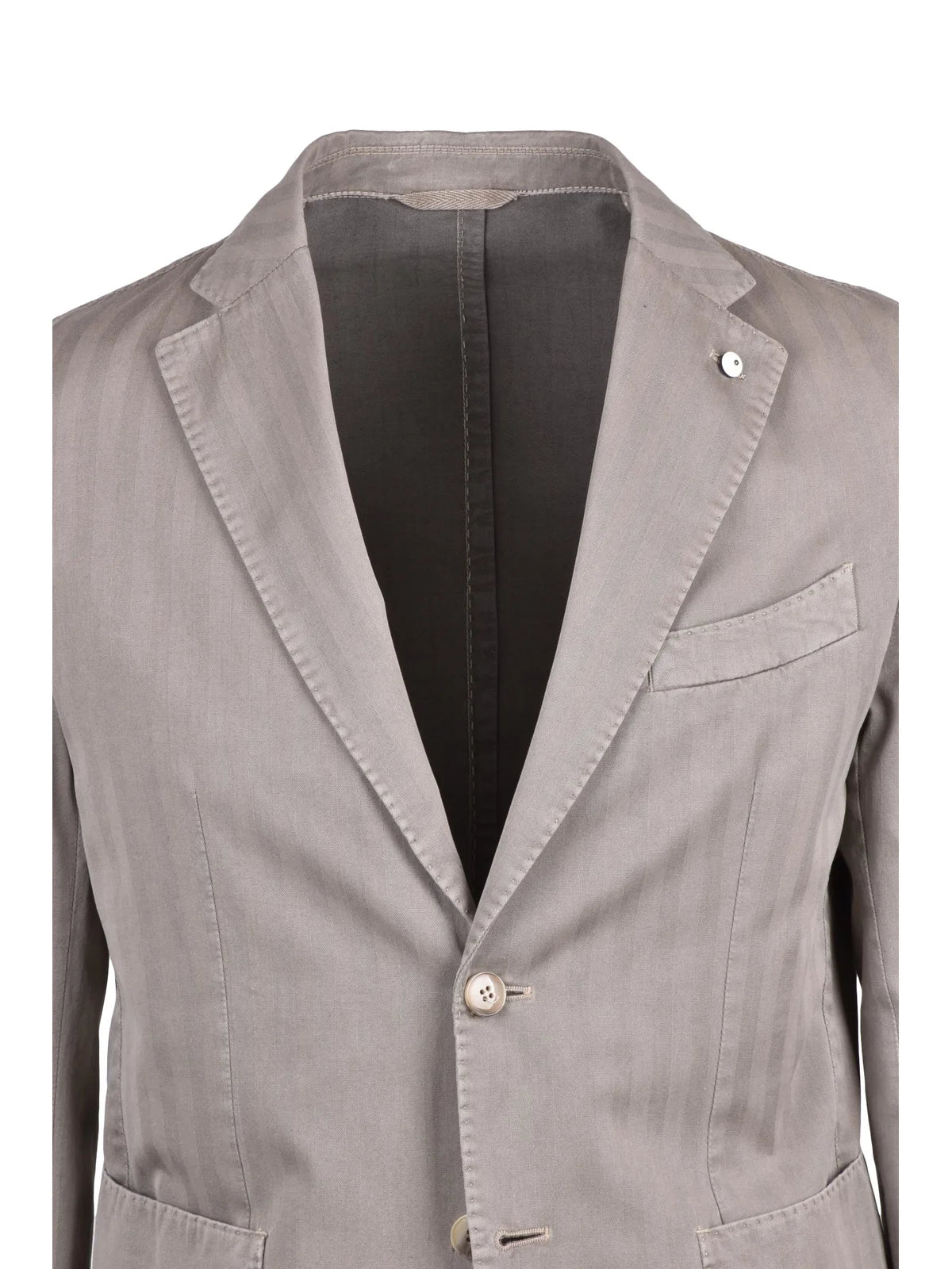 Cotton Stretch Jacket - Beige
