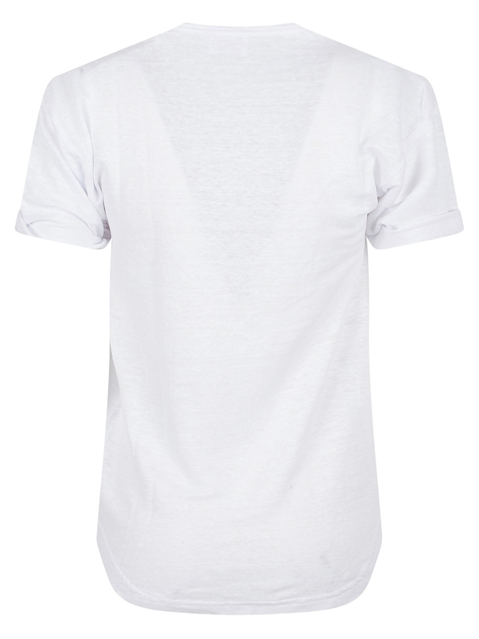 White Lightweight Linen T-Shirt