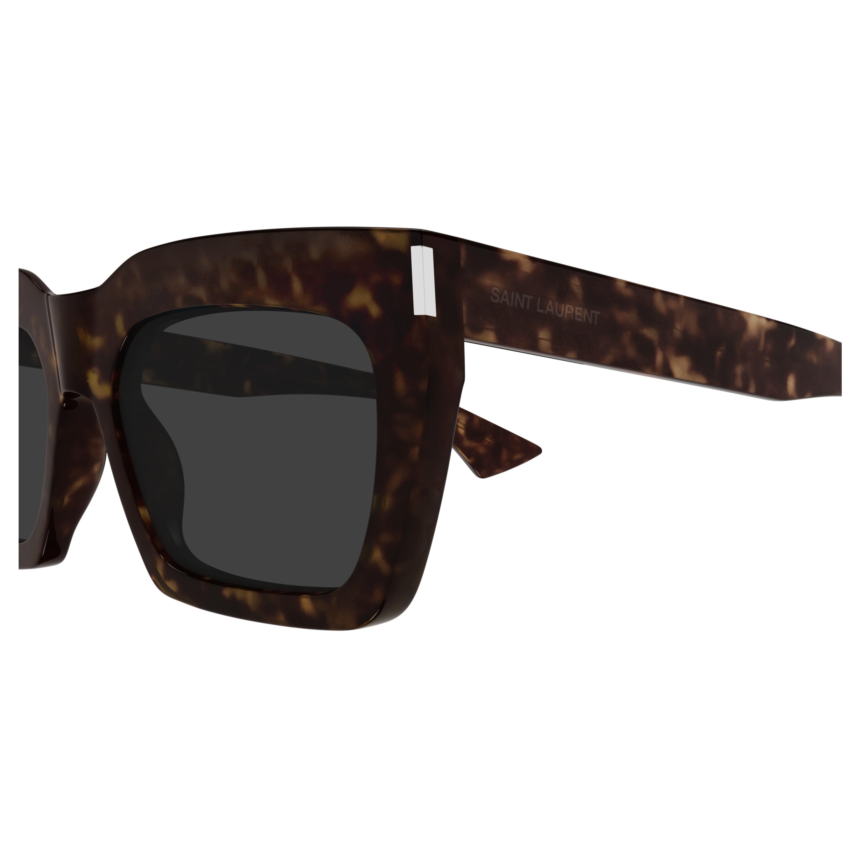 Sl 810 Bold Rectangular Tortoiseshell Sunglasses
