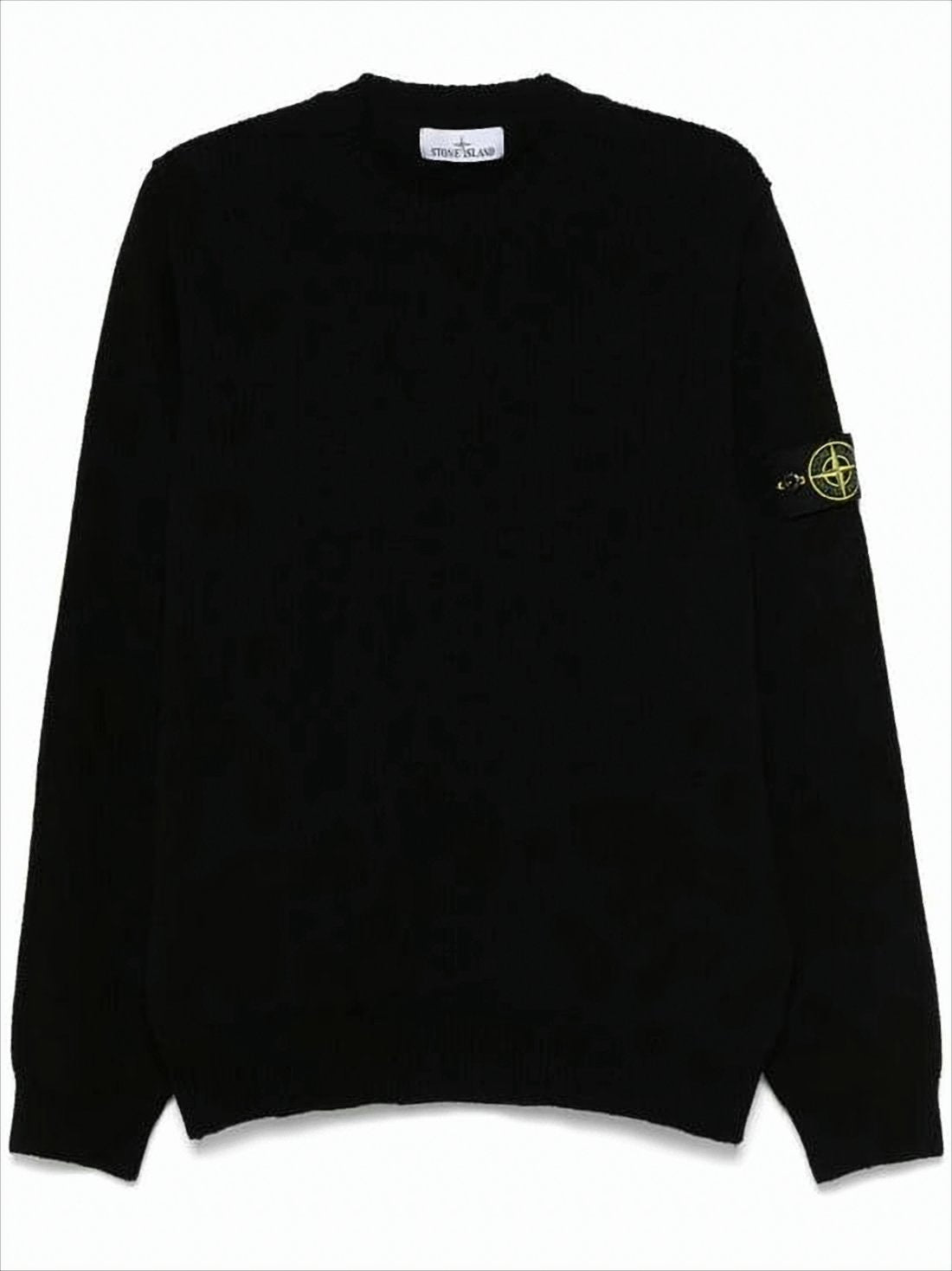 Classic Black Crewneck Sweater